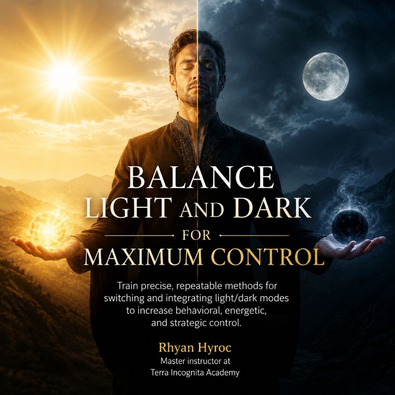 Balance Light and Dark for Maximum Control