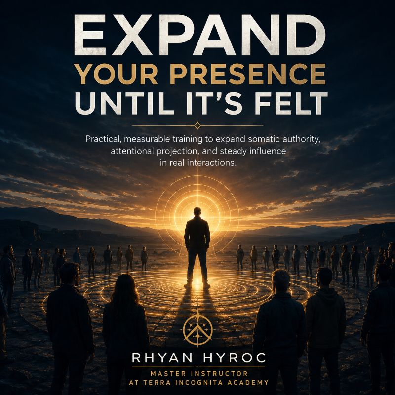 Expand Your Presence Until It's Felt
