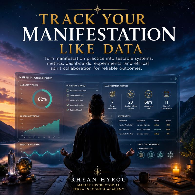 Track Your Manifestation Like Data