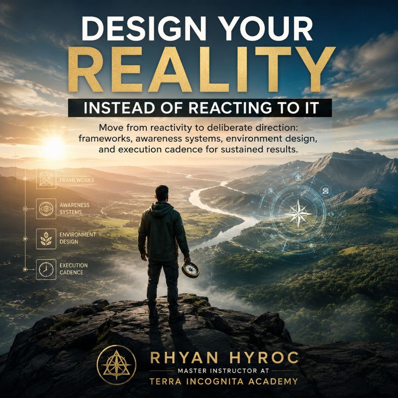 Design Your Reality Instead of Reacting to It