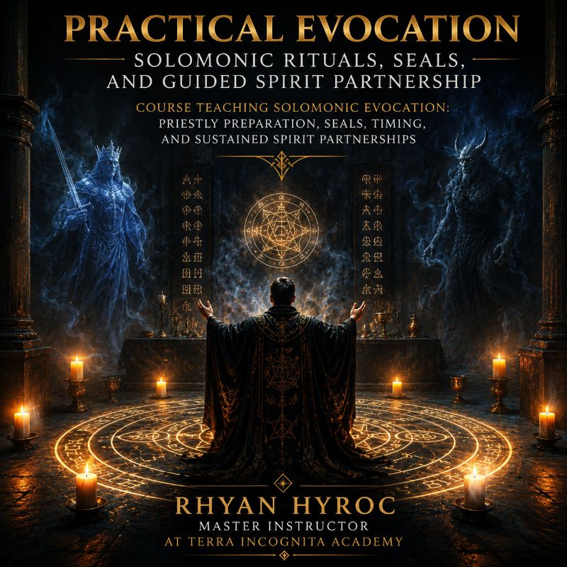 Practical Evocation: Solomonic Rituals, Seals, and Guided Spirit Partnership