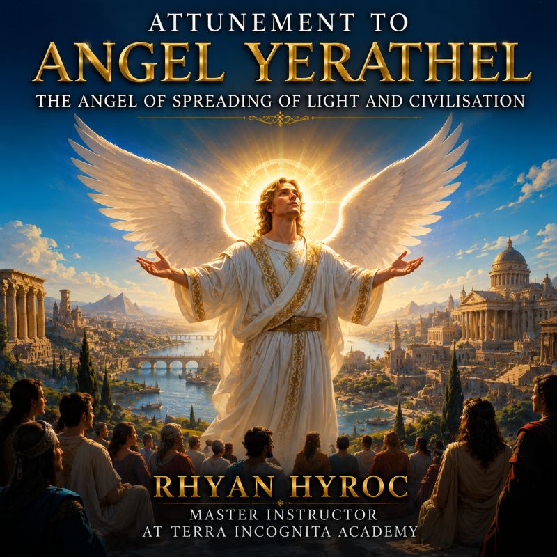 Attunement to Angel Yerathel: The Angel of Spreading of Light and Civilisation