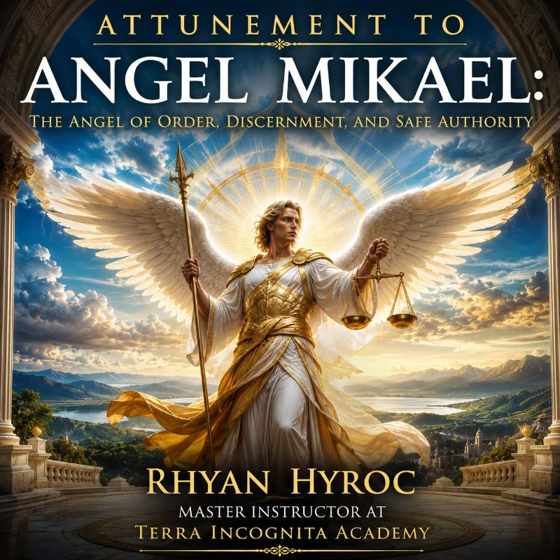 Attunement to Angel Mikael: The Angel of Order, Discernment, and Safe Authority