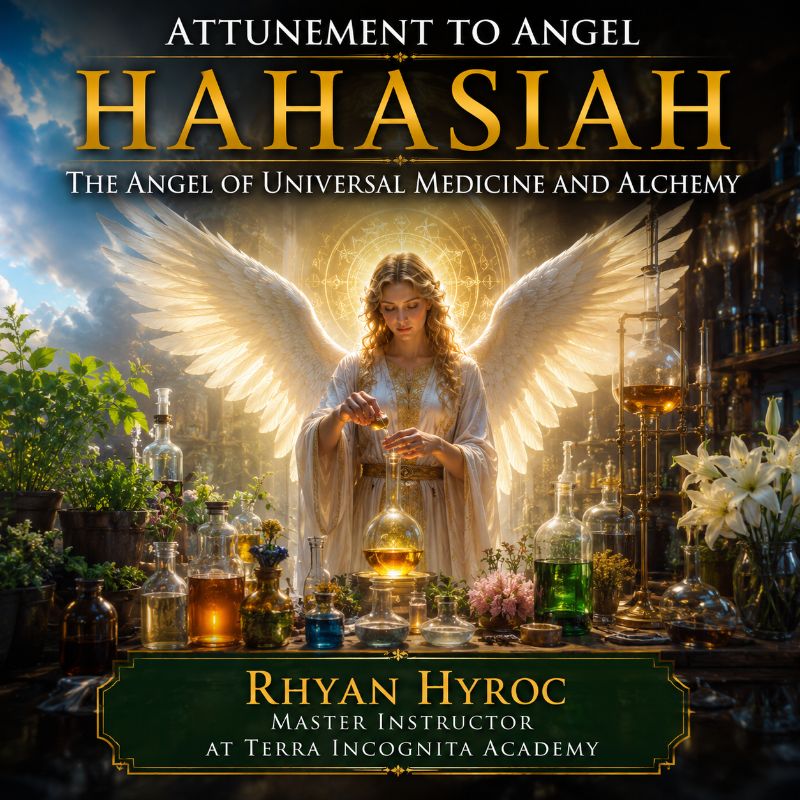 Attunement to Angel Hahasiah: The Angel of Universal Medicine and Alchemy