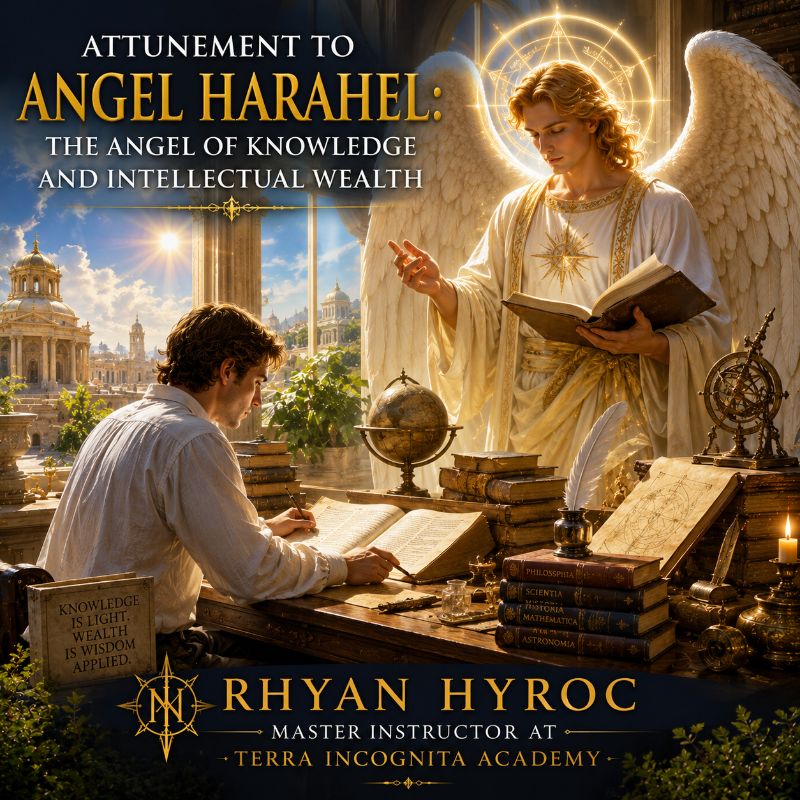Attunement to Angel Harahel: The Angel of Knowledge and Intellectual Wealth