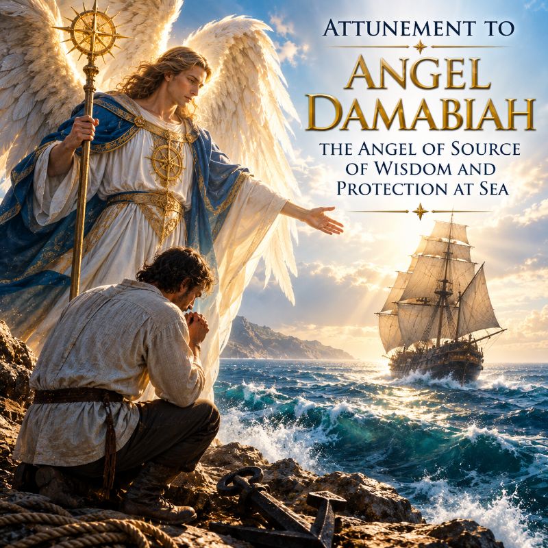 Attunement to Angel Damabiah: The Angel of Source of Wisdom and Protection At Sea