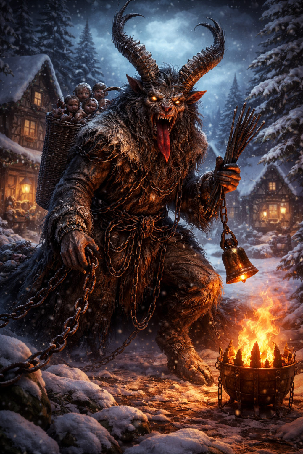 Krampus: The Shadow Beneath the Yule Flame