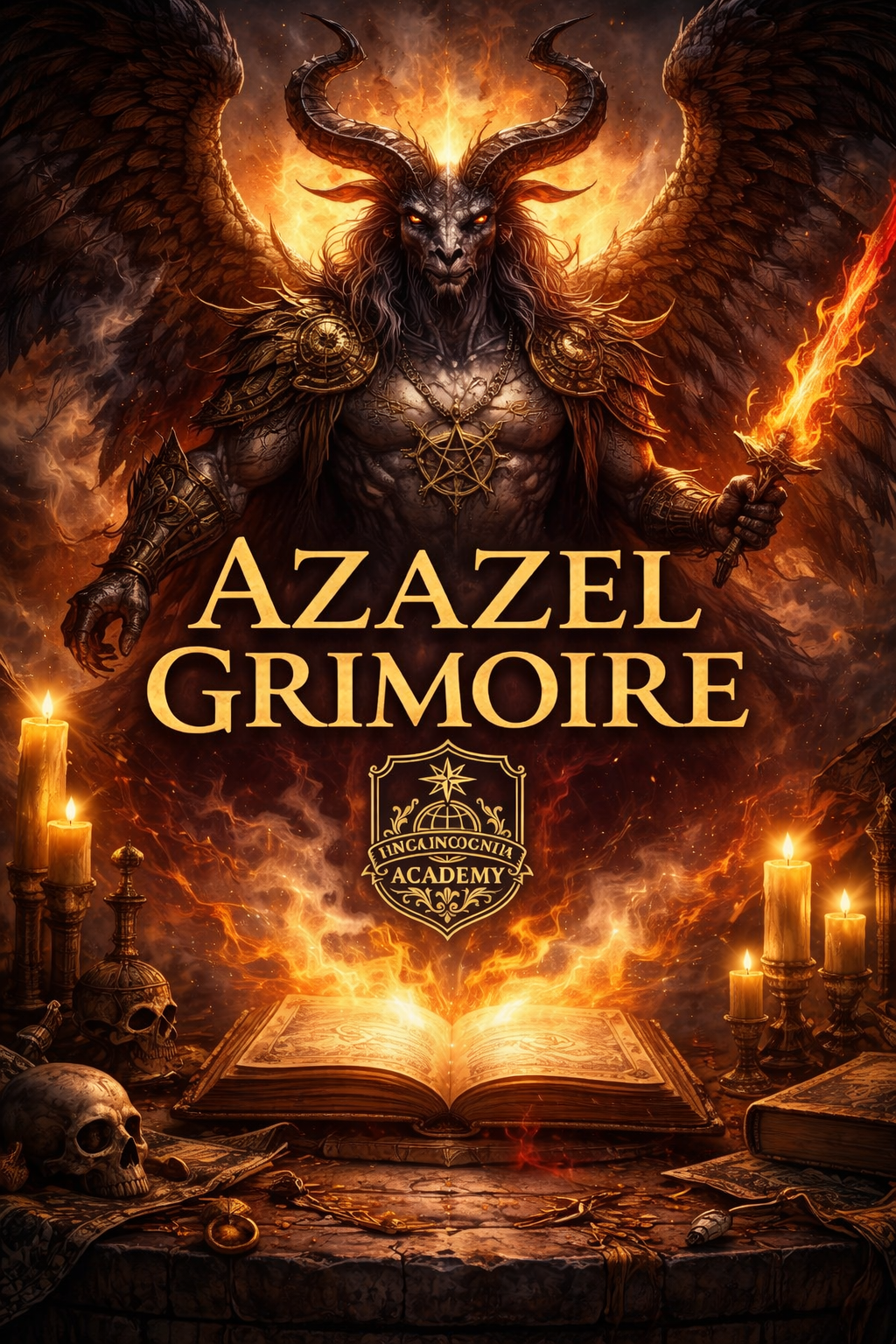 Azazel Grimoire: The Demon of Forbidden Power, Self-Deification, and Absolute Liberation