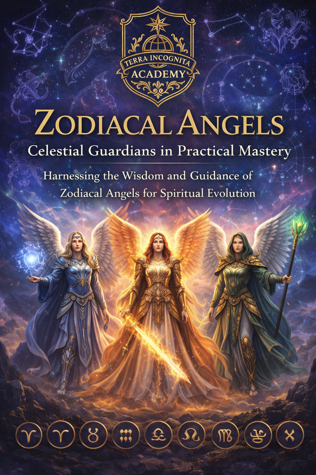 Zodiacal Angels: Celestial Guardians in Practical Mastery