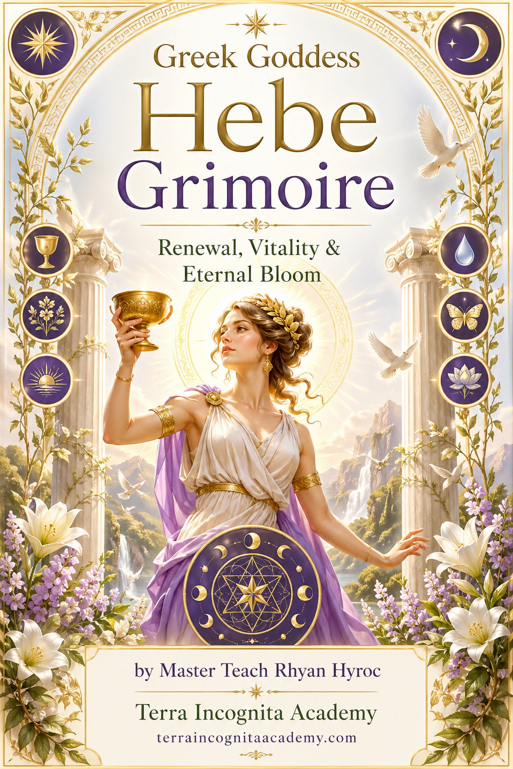 Greek Goddess Hebe Grimoire of Renewal, Vitality & Eternal Bloom