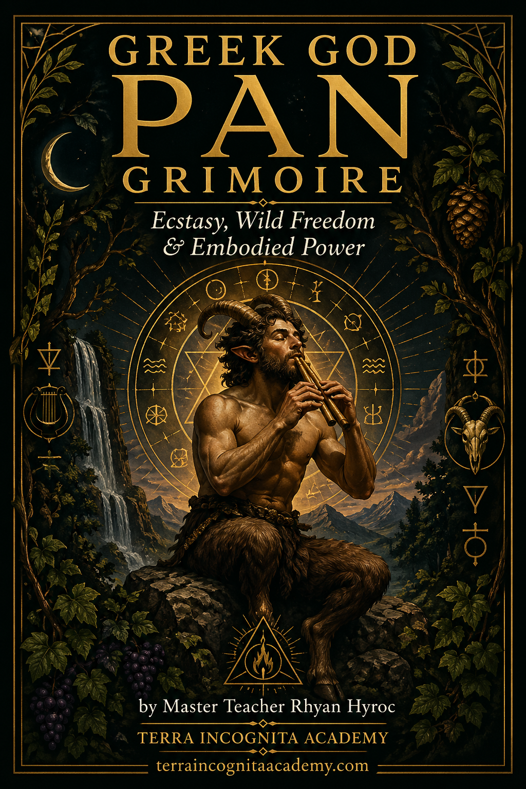 Greek God Pan Grimoire of Ecstasy, Wild Freedom & Embodied Power