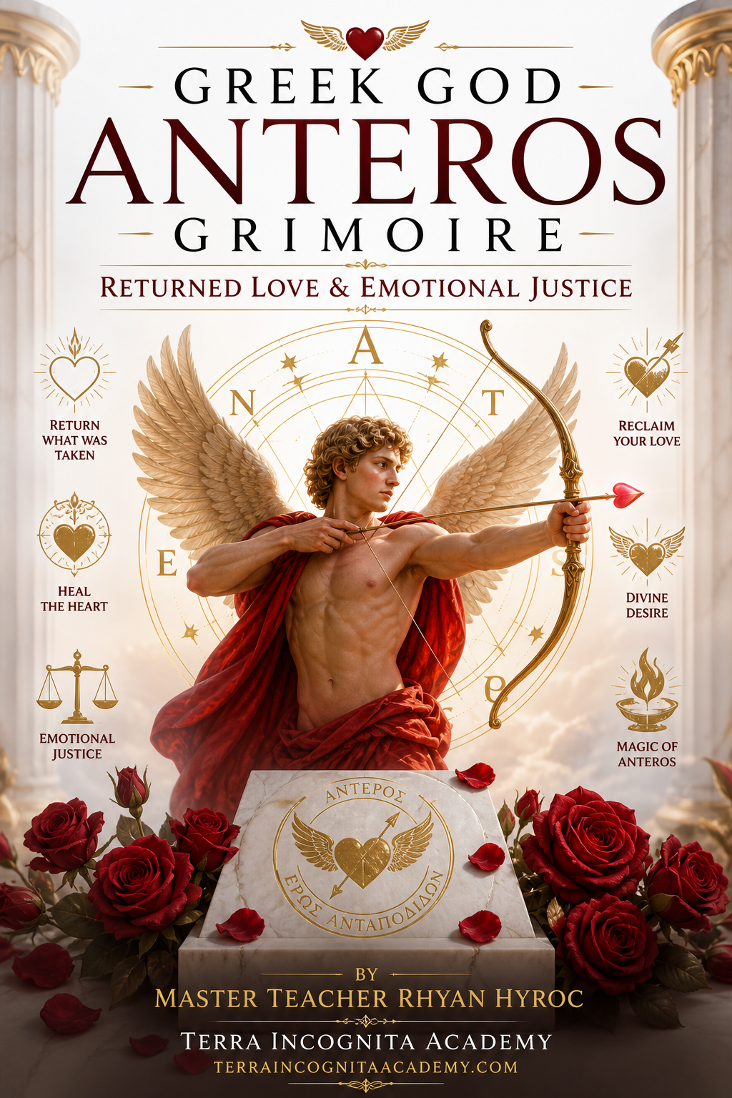 Greek God Anteros Grimoire of Returned Love & Emotional Justice