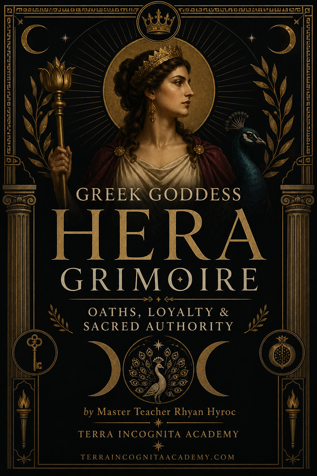 Greek Goddess Hera Grimoire of Oaths, Loyalty & Sacred Authority