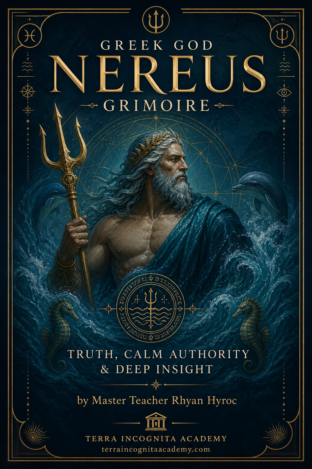 Greek God Nereus Grimoire of Truth, Calm Authority & Deep Insight
