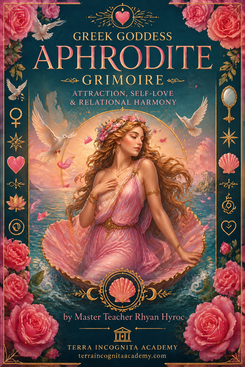 Greek Goddess Aphrodite Grimoire of Attraction, Self-Love & Relational Harmony