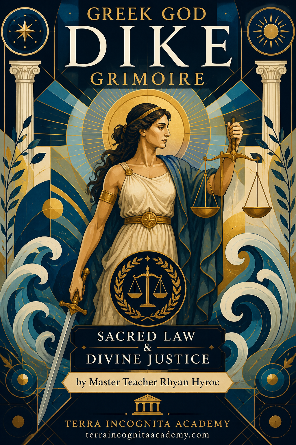 Greek God Dike Grimoire of Sacred Law & Divine Justice
