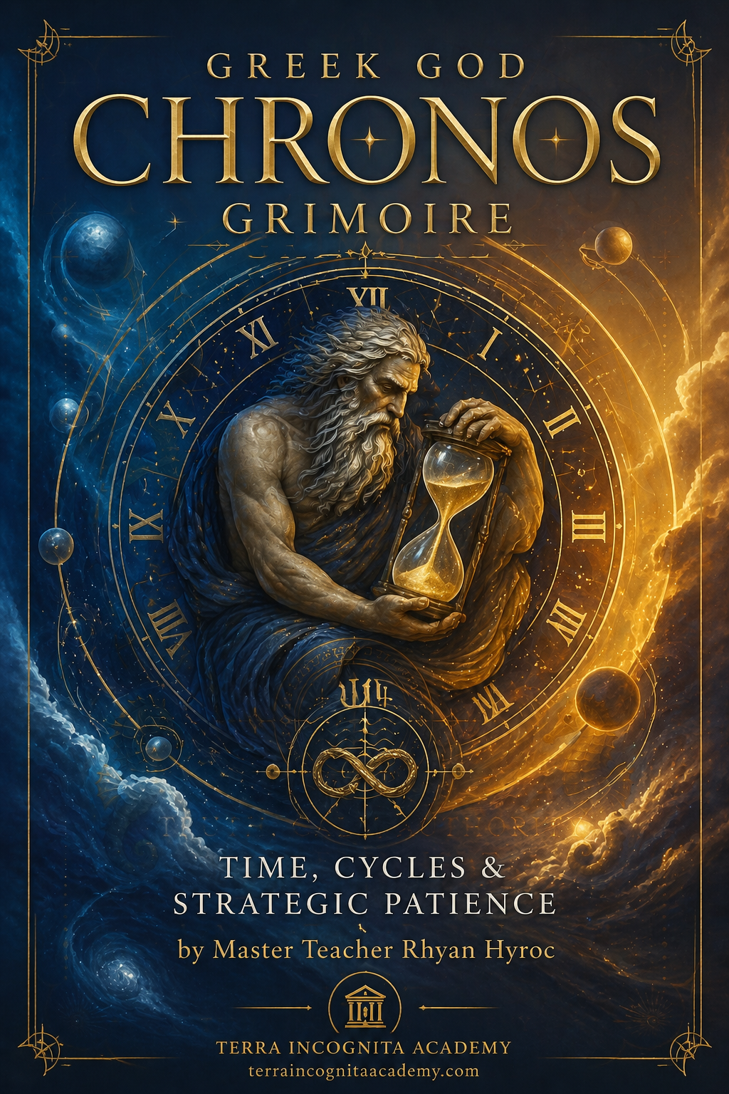 Greek God Chronos Grimoire of Time, Cycles & Strategic Patience