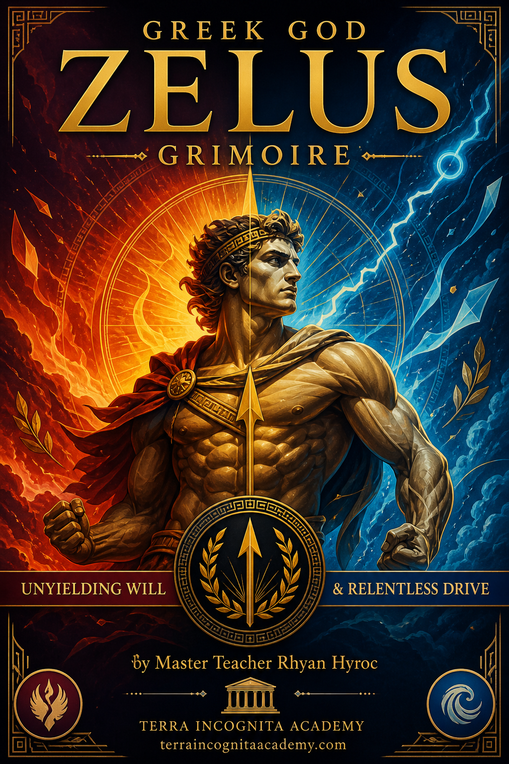 Greek God Zelus Grimoire of Unyielding Will & Relentless Drive