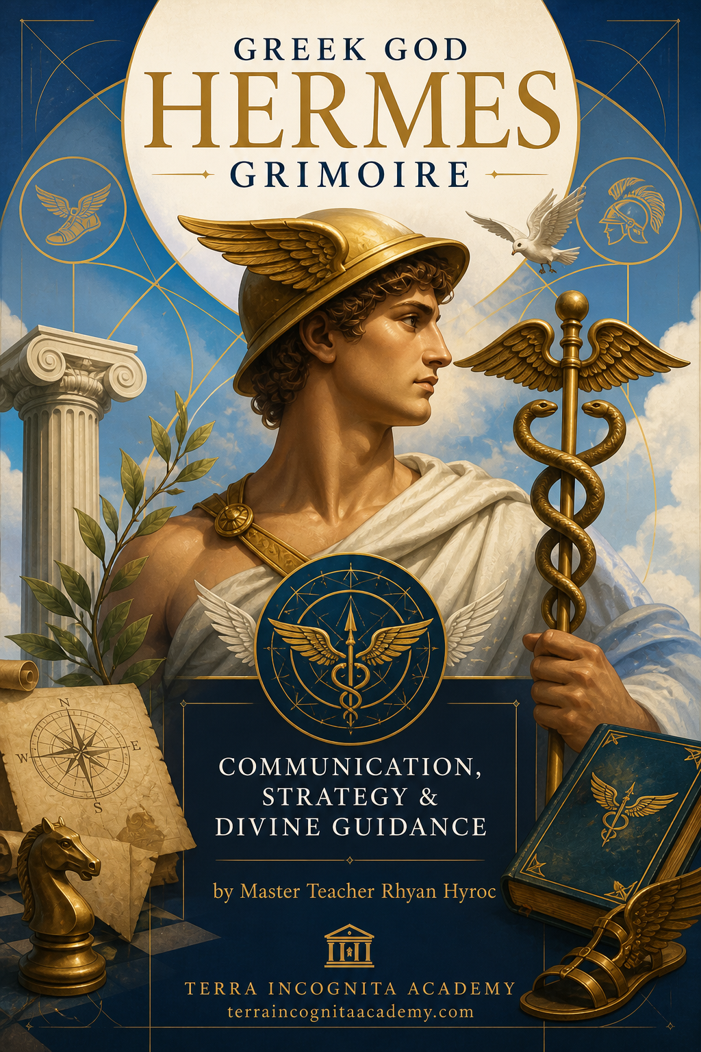 Greek God Hermes Grimoire of Communication, Strategy & Divine Guidance