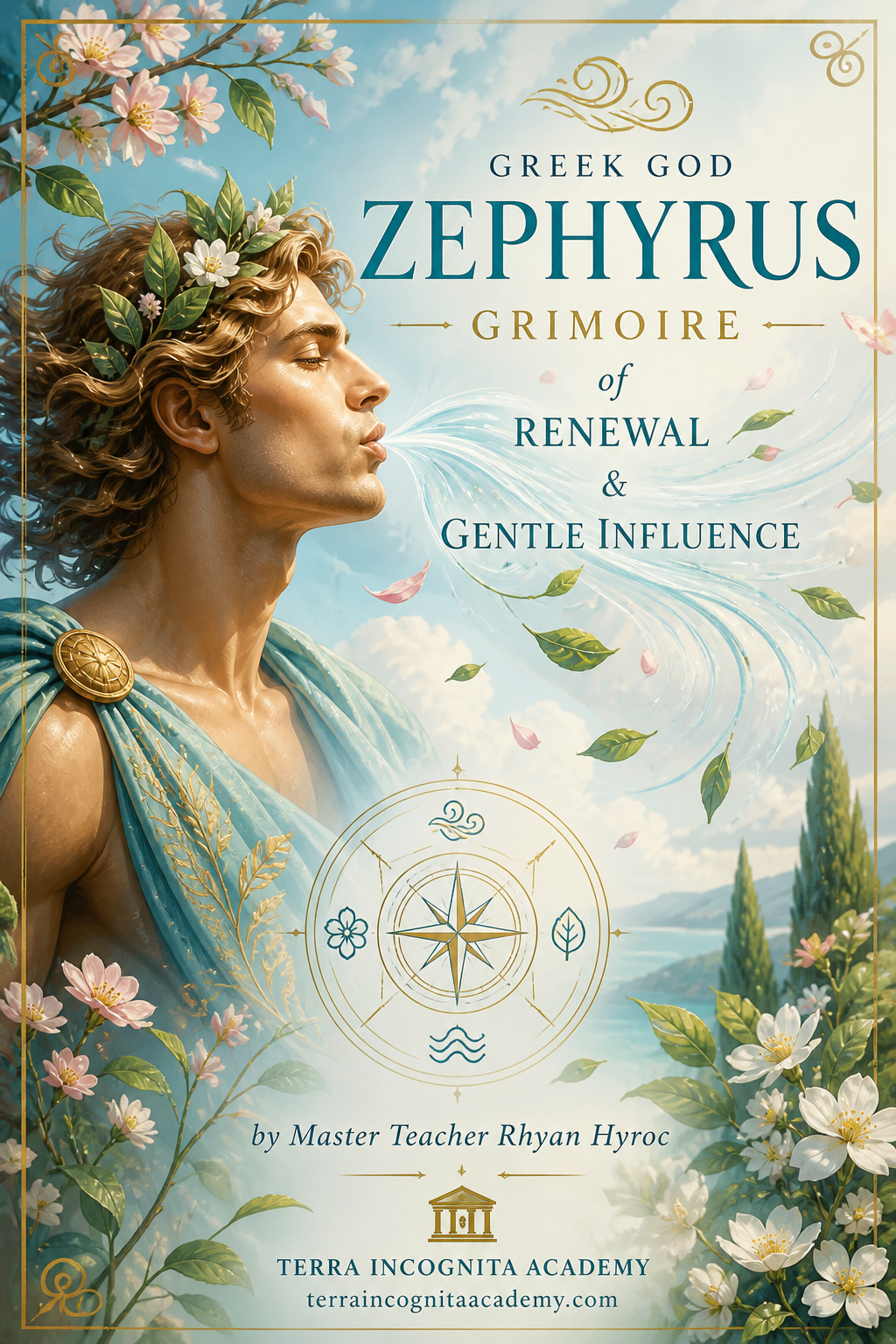 Greek God Zephyrus Grimoire of Renewal & Gentle Influence
