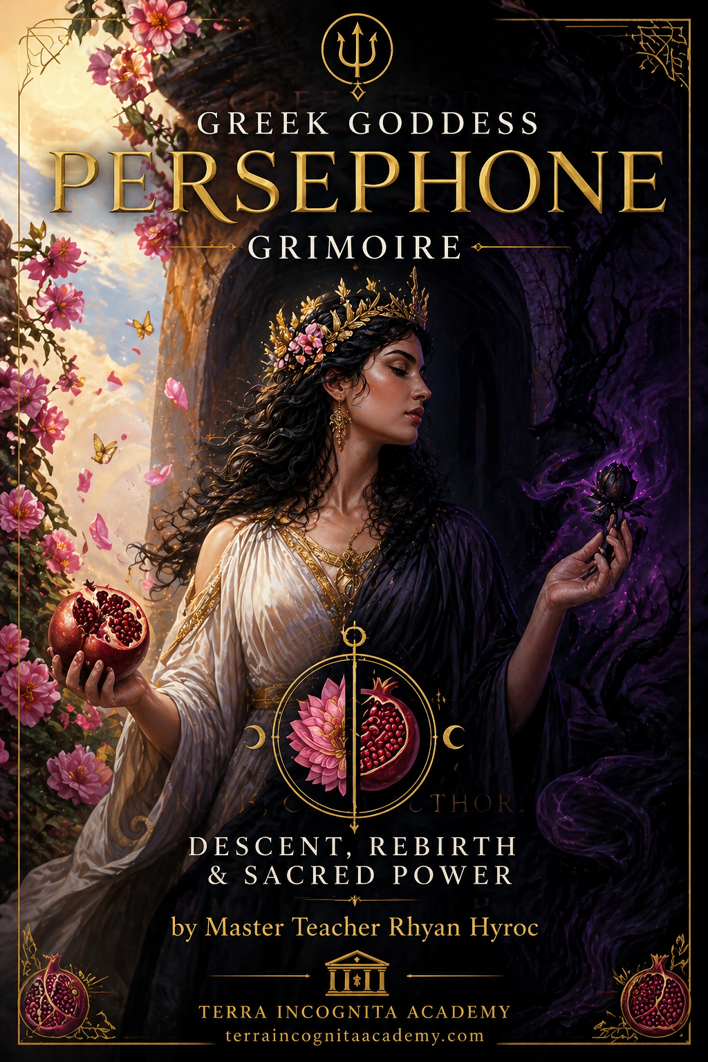 Greek Goddess Persephone Grimoire of Descent, Rebirth & Sacred Power