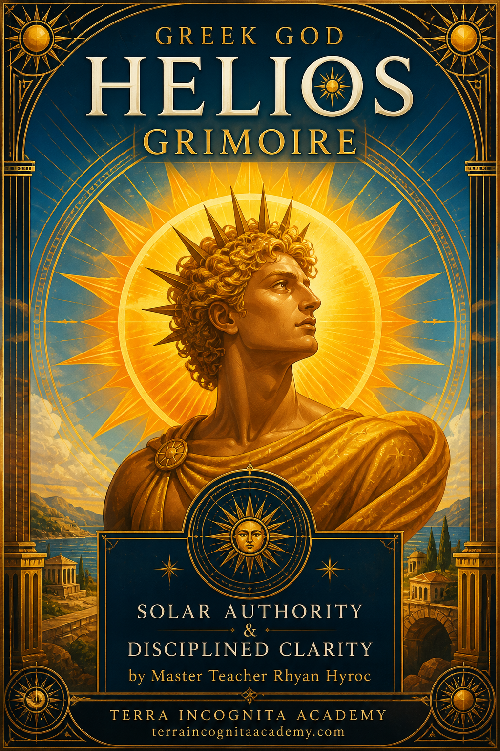 Greek God Helios Grimoire of Solar Authority & Disciplined Clarity