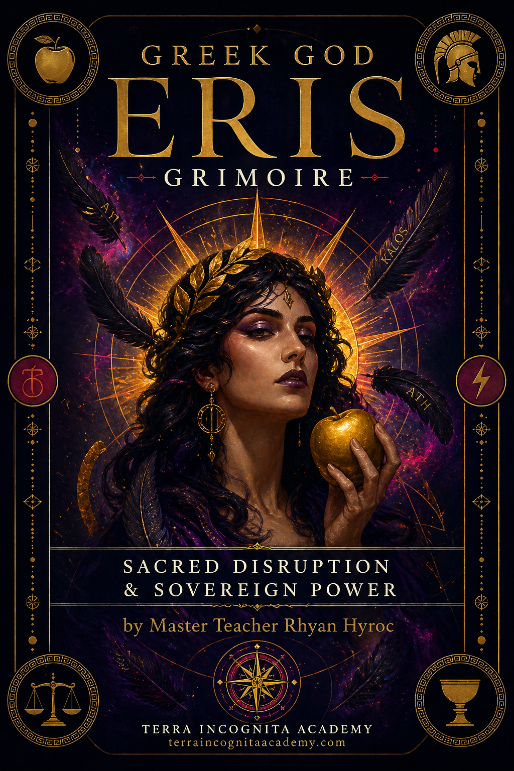 Greek God Eris Grimoire of Sacred Disruption & Sovereign Power