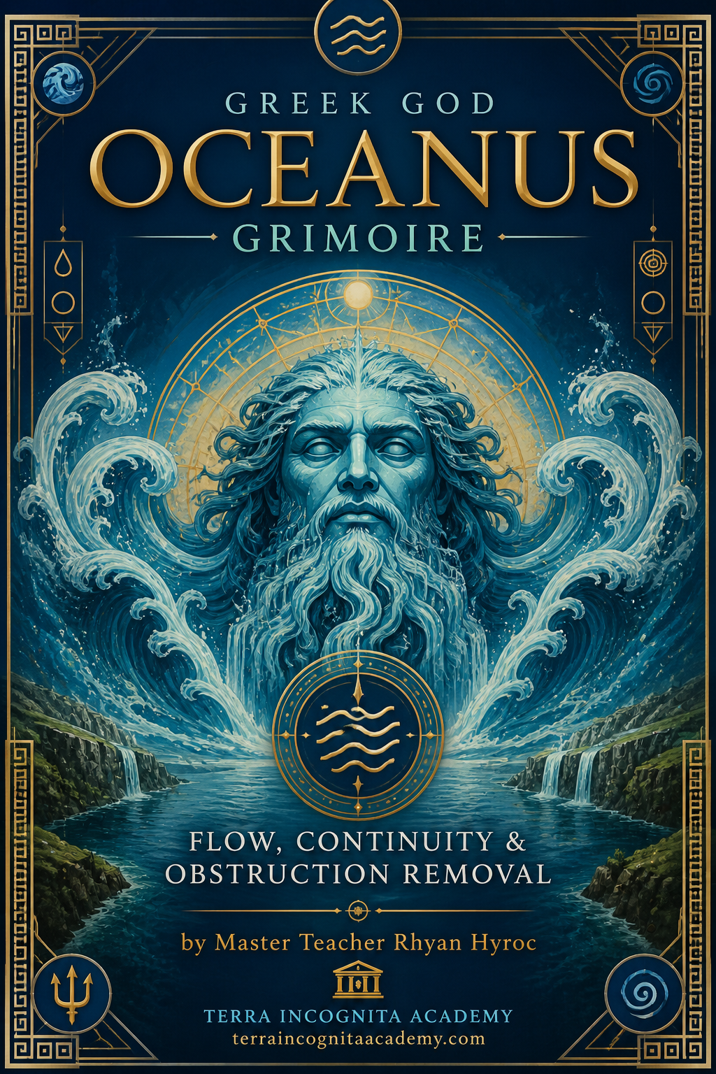 Greek God Oceanus Grimoire of Flow, Continuity & Obstruction Removal