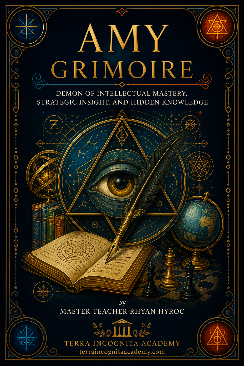 Amy Grimoire: The Demon of Intellectual Mastery, Strategic Insight, and Hidden Knowledge
