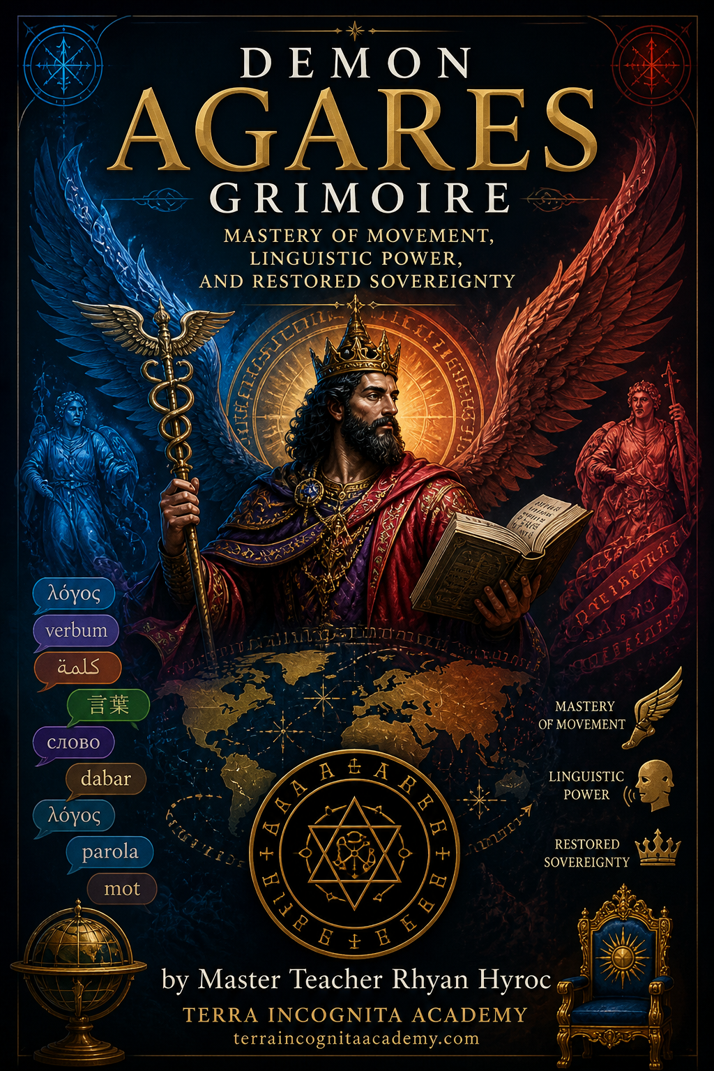Demon Agares Grimoire – Mastery of Movement, Linguistic Power, and Restored Sovereignty
