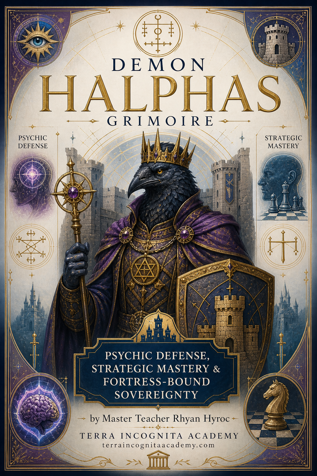 Demon Halphas Grimoire – Psychic Defense, Strategic Mastery & Fortress-Bound Sovereignty