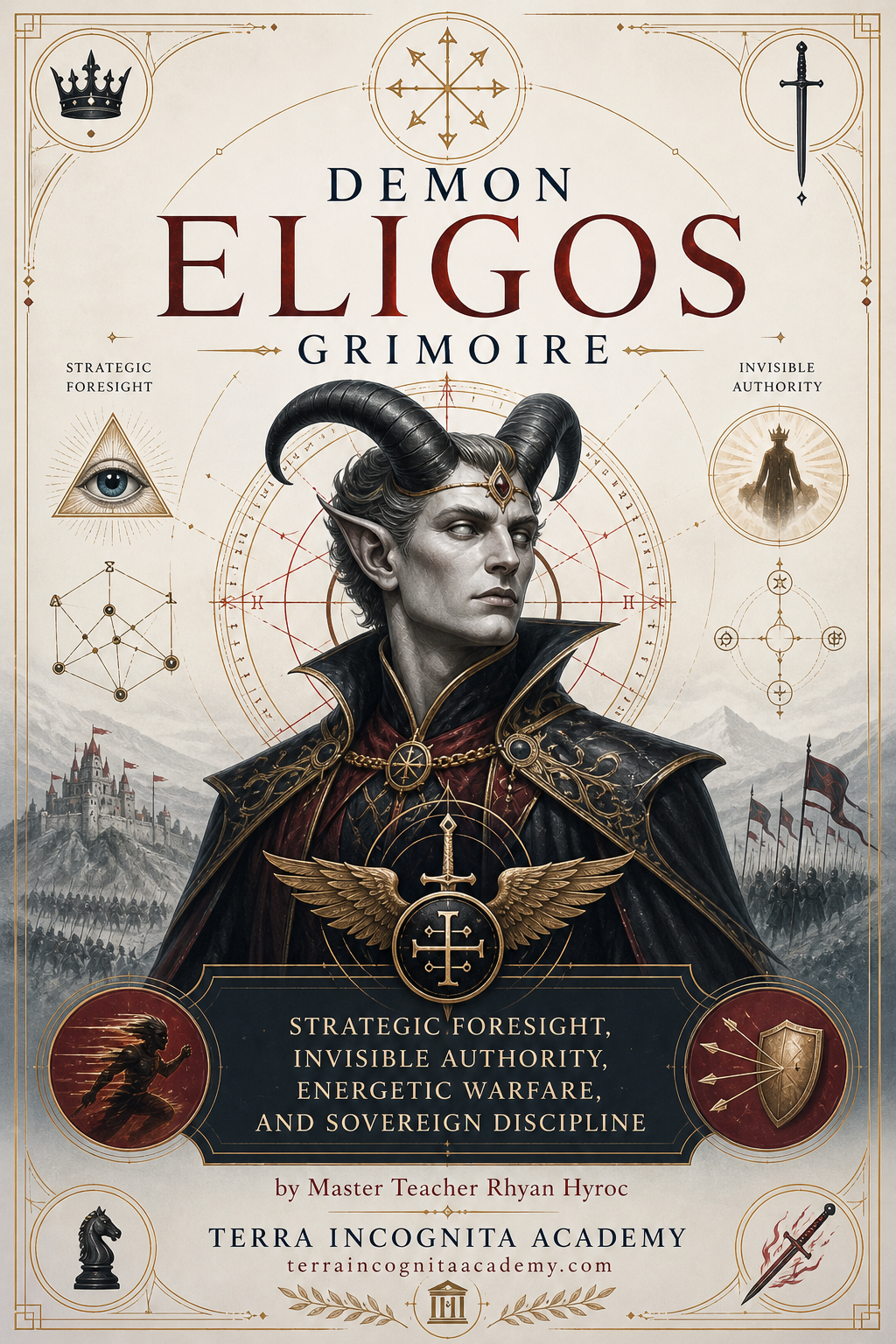Demon Eligos Grimoire – Strategic Foresight, Invisible Authority, Energetic Warfare, and Sovereign Discipline