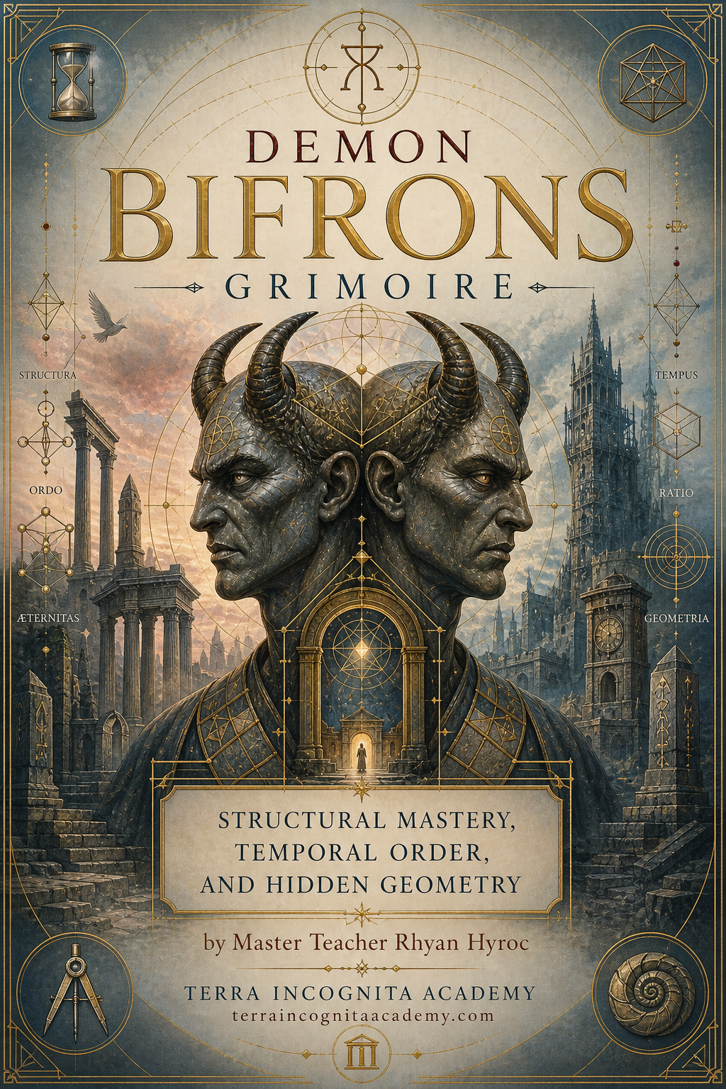 Bifrons Grimoire: The Demon of Structural Mastery, Temporal Order, and Hidden Geometry