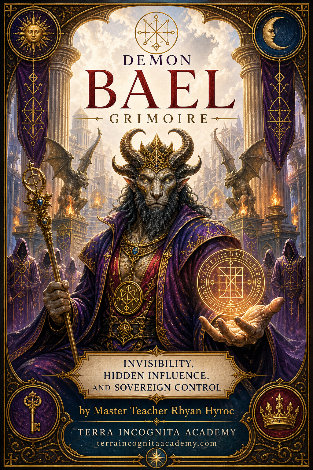Demon Bael Grimoire — Master Invisibility, Hidden Influence, and Sovereign Control