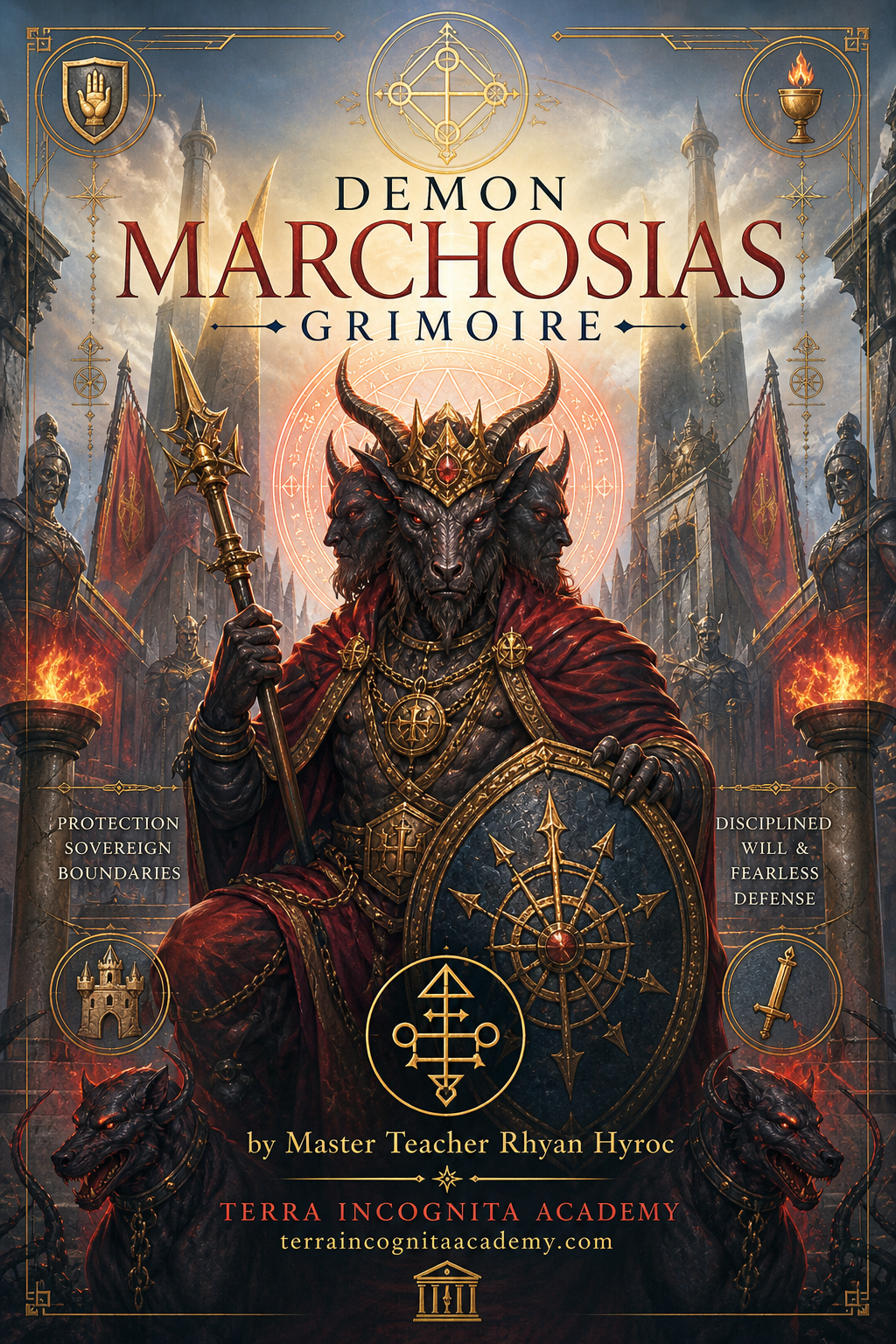 Demon Marchosias Grimoire – Protection, Sovereign Boundaries, Disciplined Will & Fearless Defense