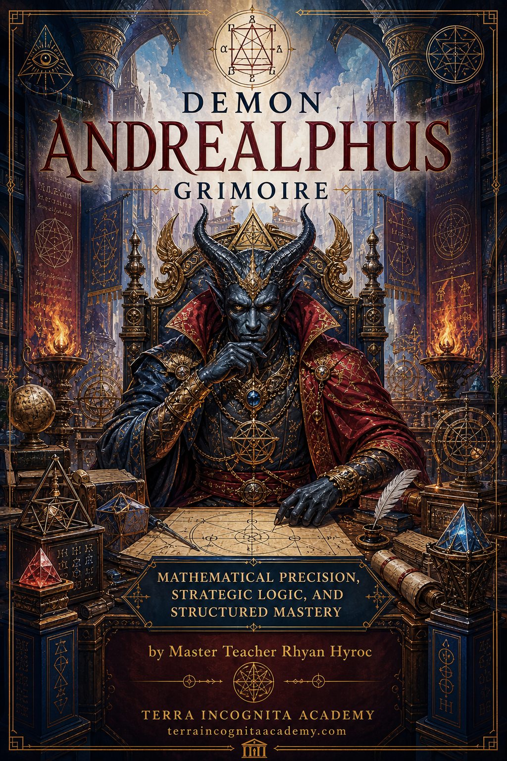 Andrealphus Grimoire: The Demon of Mathematical Precision, Strategic Logic, and Structured Mastery