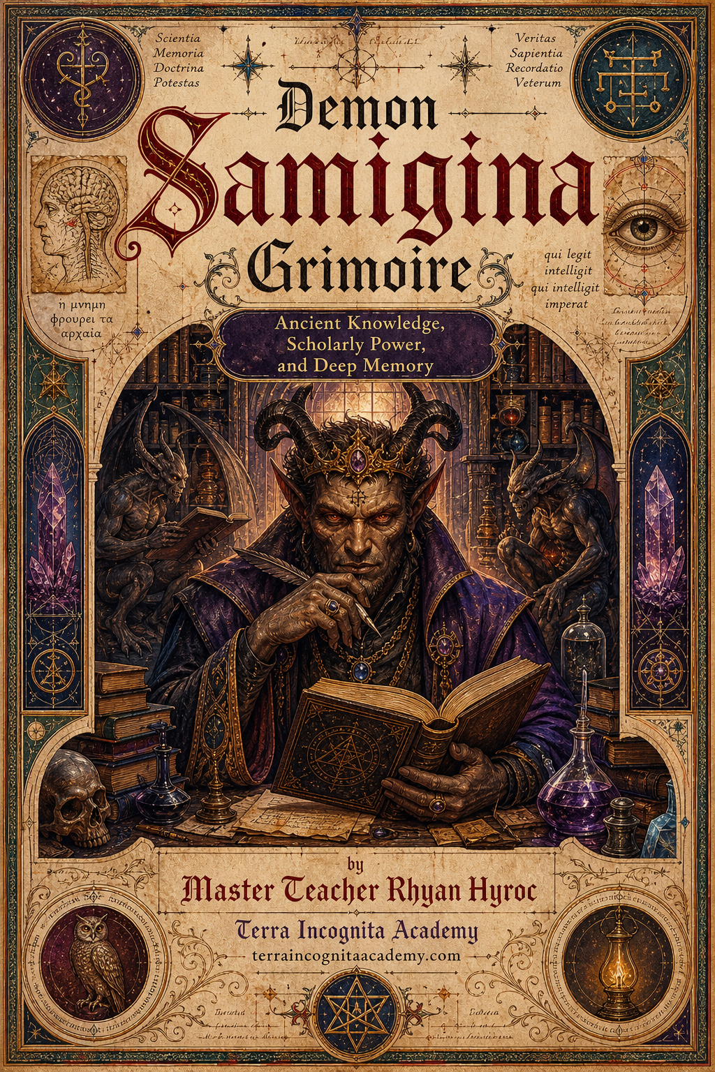 Samigina Grimoire: The Demon of Ancient Knowledge, Scholarly Power, and Deep Memory
