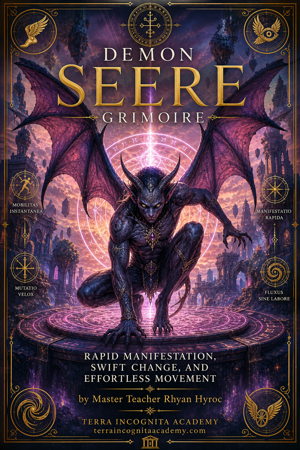 Seere Grimoire: The Demon of Rapid Manifestation, Swift Change, and Effortless Movement
