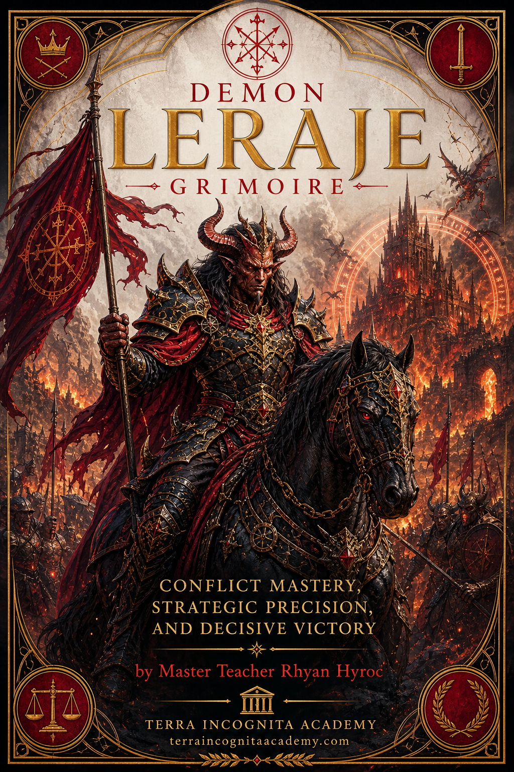 Leraje Grimoire: The Demon of Conflict Mastery, Strategic Precision, and Decisive Victory