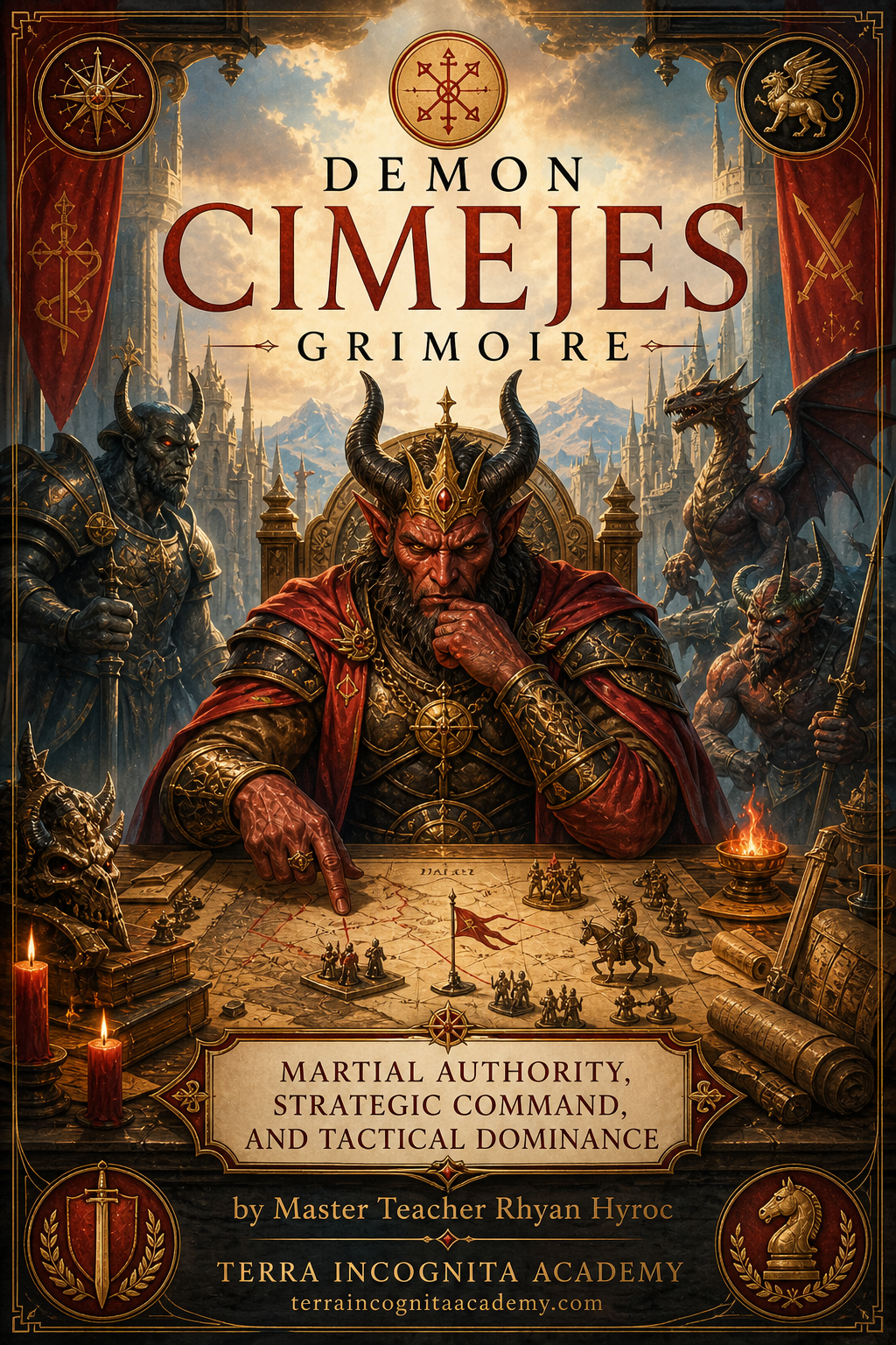 Cimejes Grimoire: The Demon of Martial Authority, Strategic Command, and Tactical Dominance