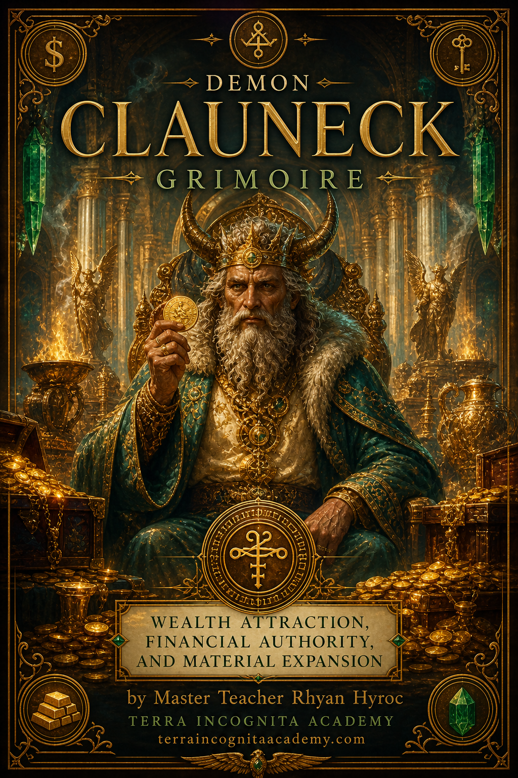 Clauneck Grimoire: The Demon of Wealth Attraction, Financial Authority, and Material Expansion