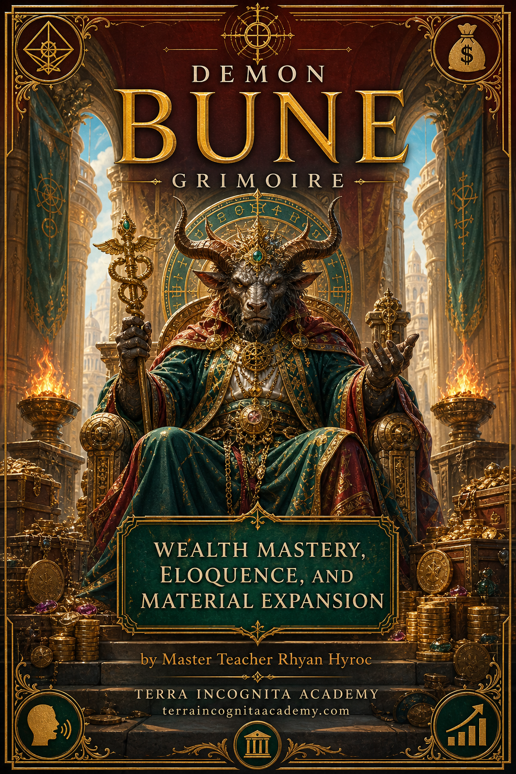 Bune Grimoire: The Demon of Wealth Mastery, Eloquence, and Material Expansion