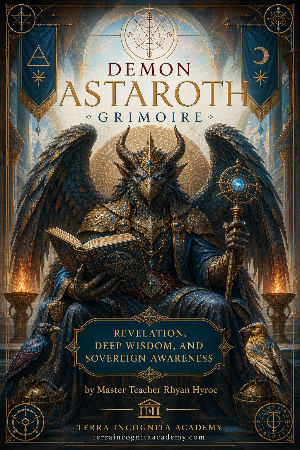 Astaroth Grimoire: The Demon of Revelation, Deep Wisdom, and Sovereign Awareness