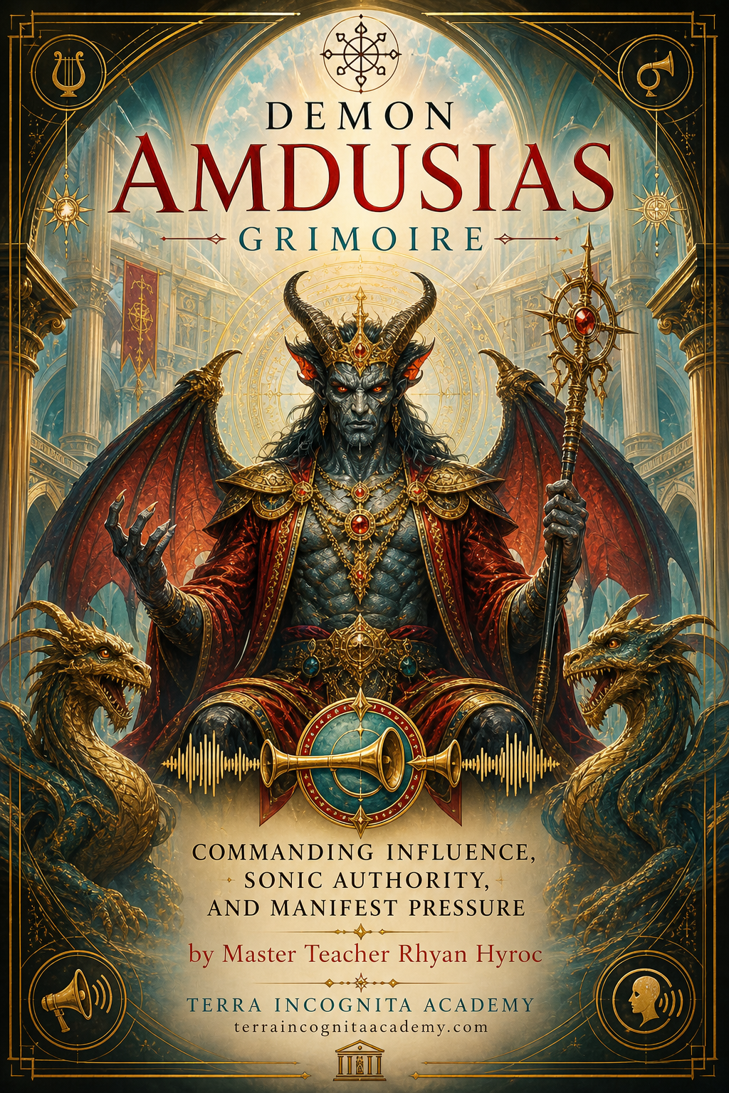 Amdusias Grimoire: The Demon of Commanding Influence, Sonic Authority, and Manifest Pressure