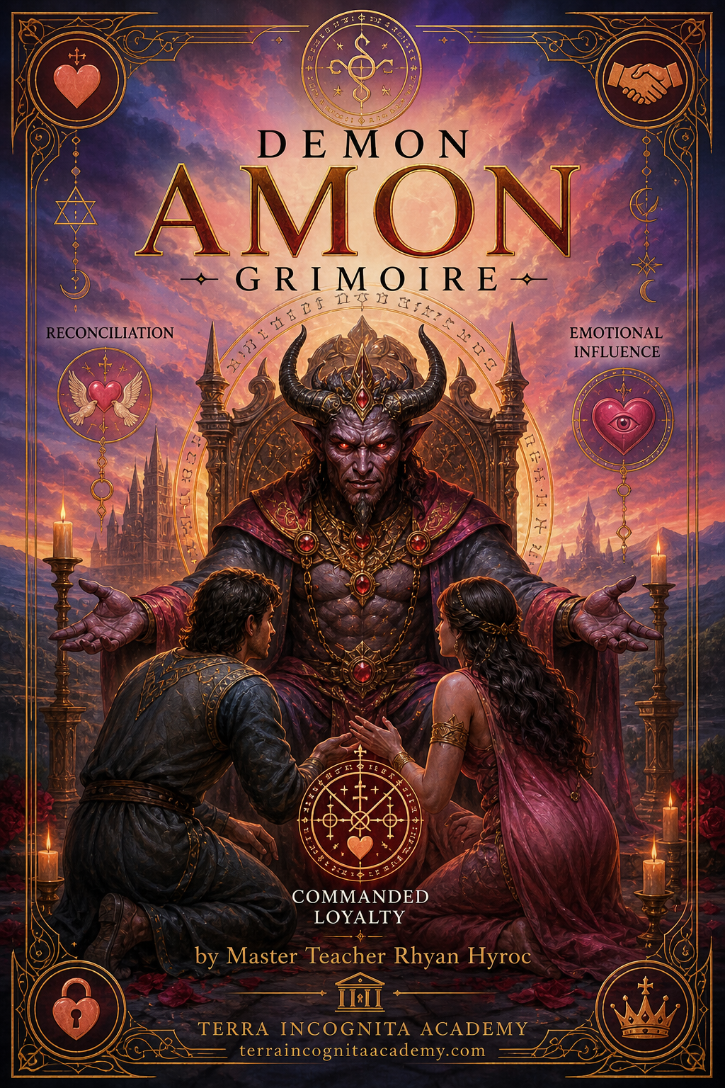 Amon Grimoire: The Demon of Reconciliation, Emotional Influence, and Commanded Loyalty