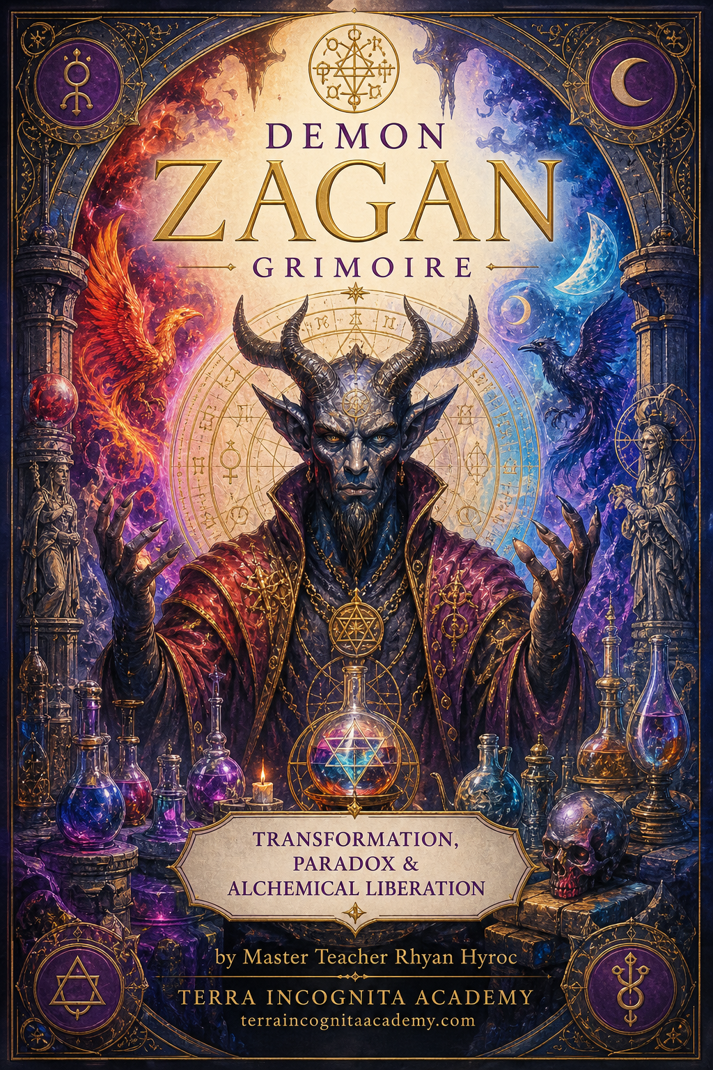 Demon Zagan Grimoire – Transformation, Paradox & Alchemical Liberation