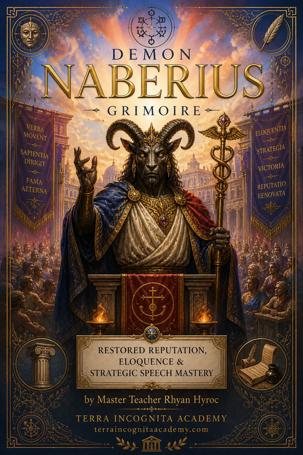Demon Naberius Grimoire — Restored Reputation, Eloquence & Strategic Speech Mastery